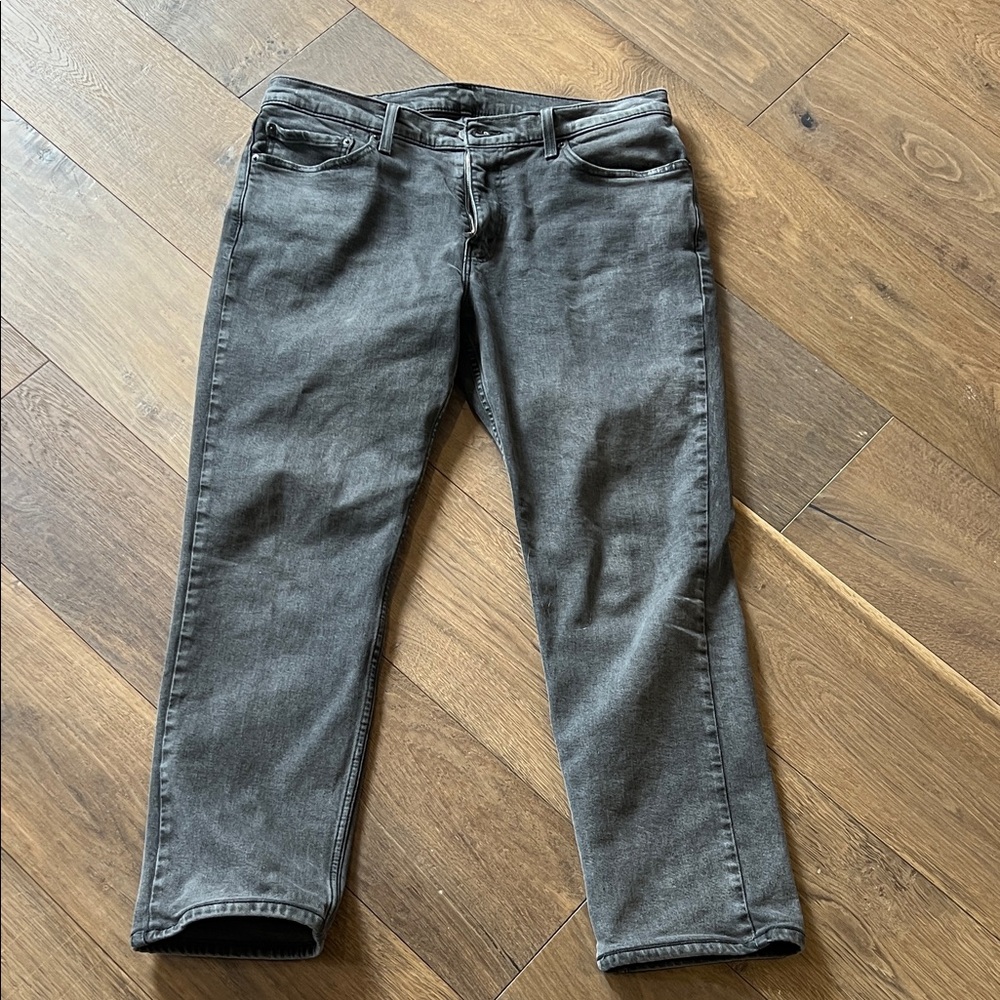 Men's Levi’s 511 Gray Jeans - Classic Straight Fit